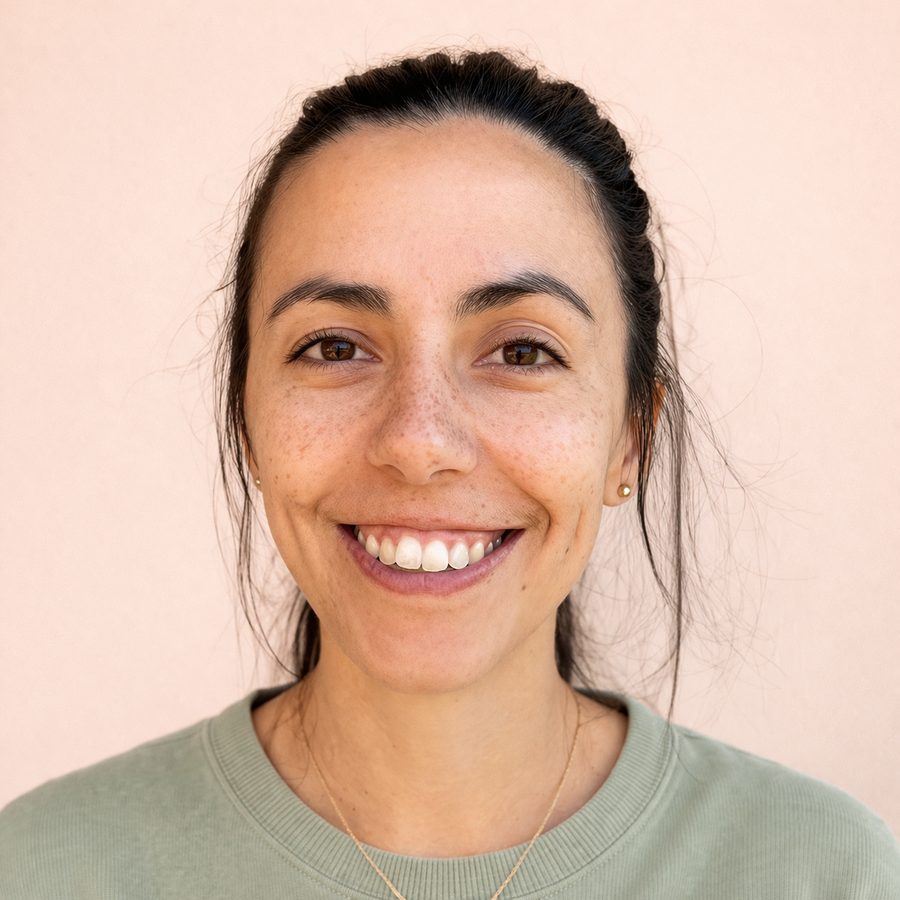 Close-up portrait of Shelby Hanson smiling
